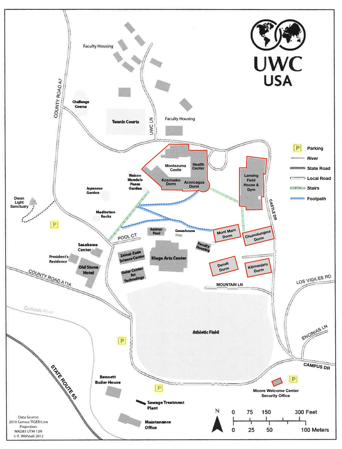 UWC Campus Map